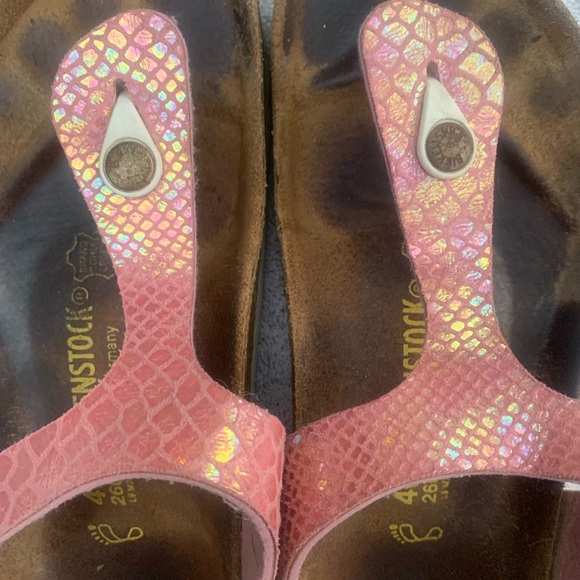 Pink Mermaid Birkenstock Gizeh - Picture 7 of 15